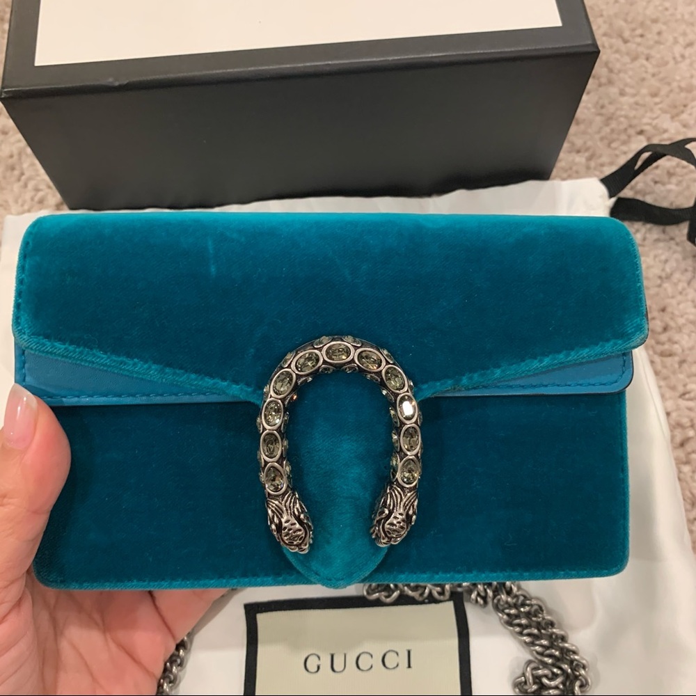 Gucci Dionysus Velvet Super mini bag